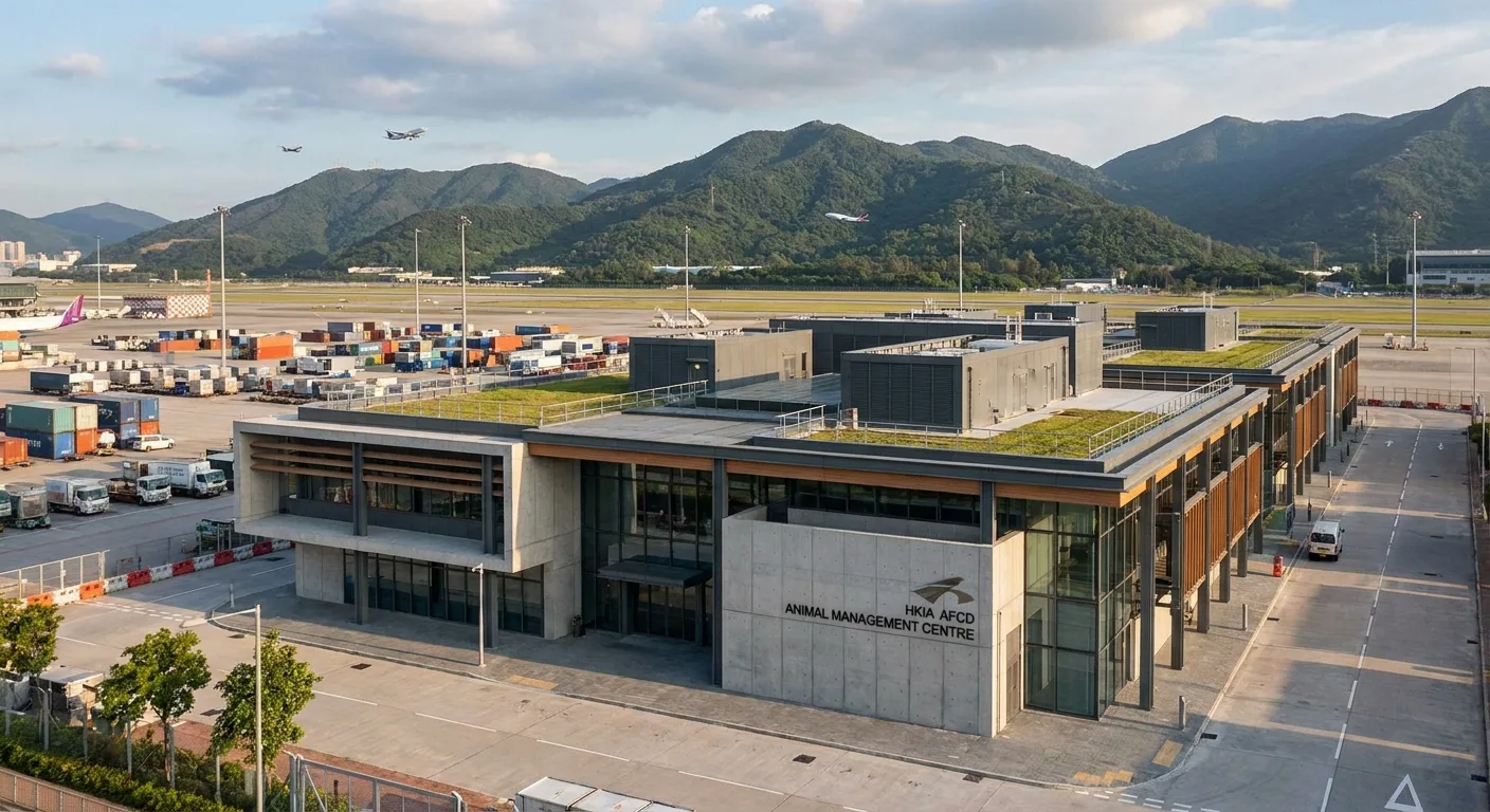 Dog airport guide for Hong Kong International
