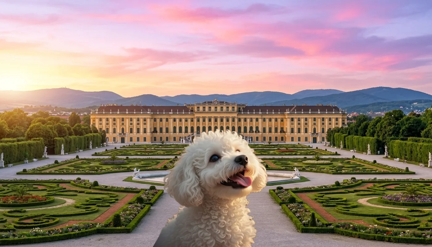 Dog travelling to Austria