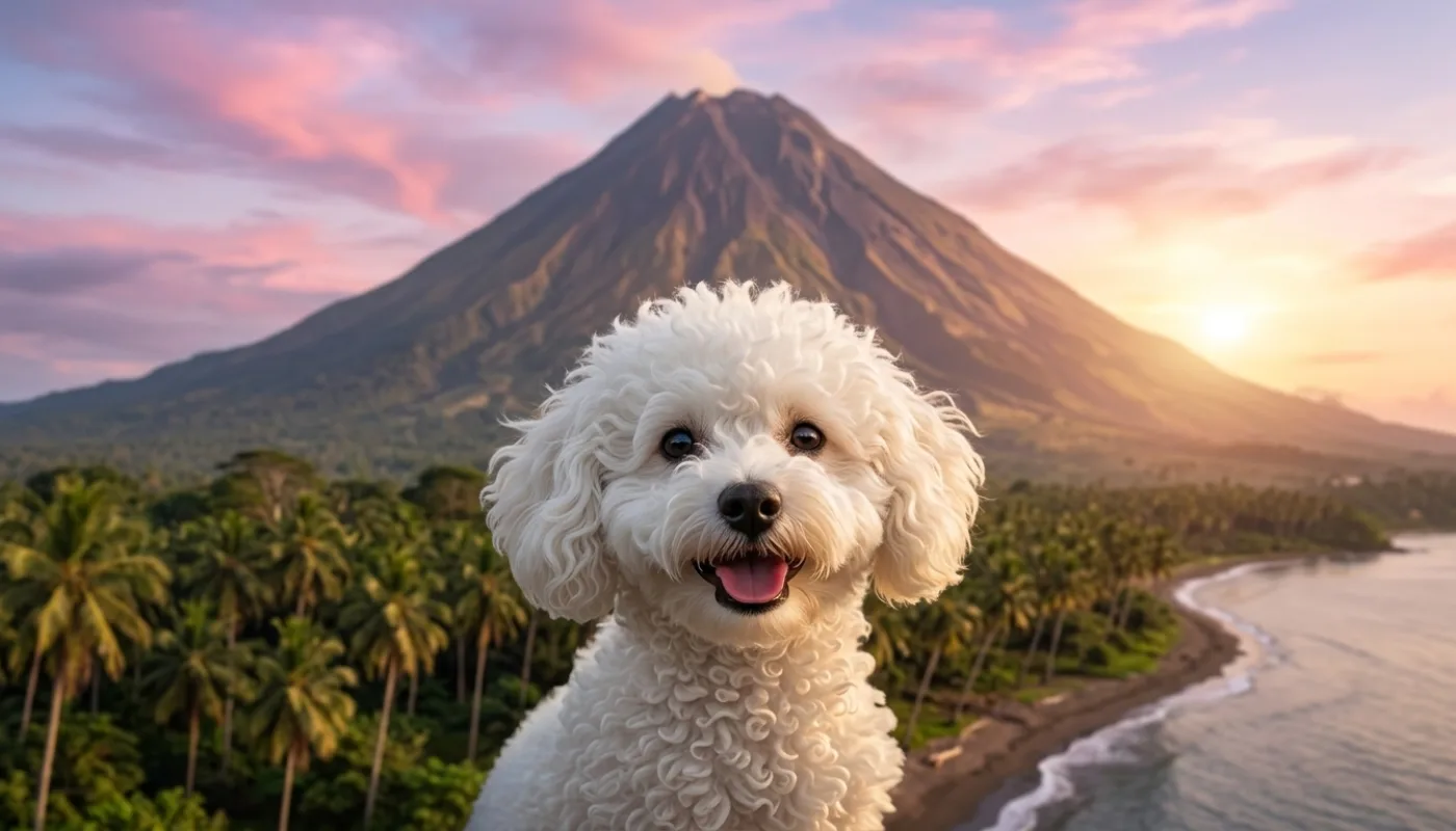 Dog travelling to Cameroon
