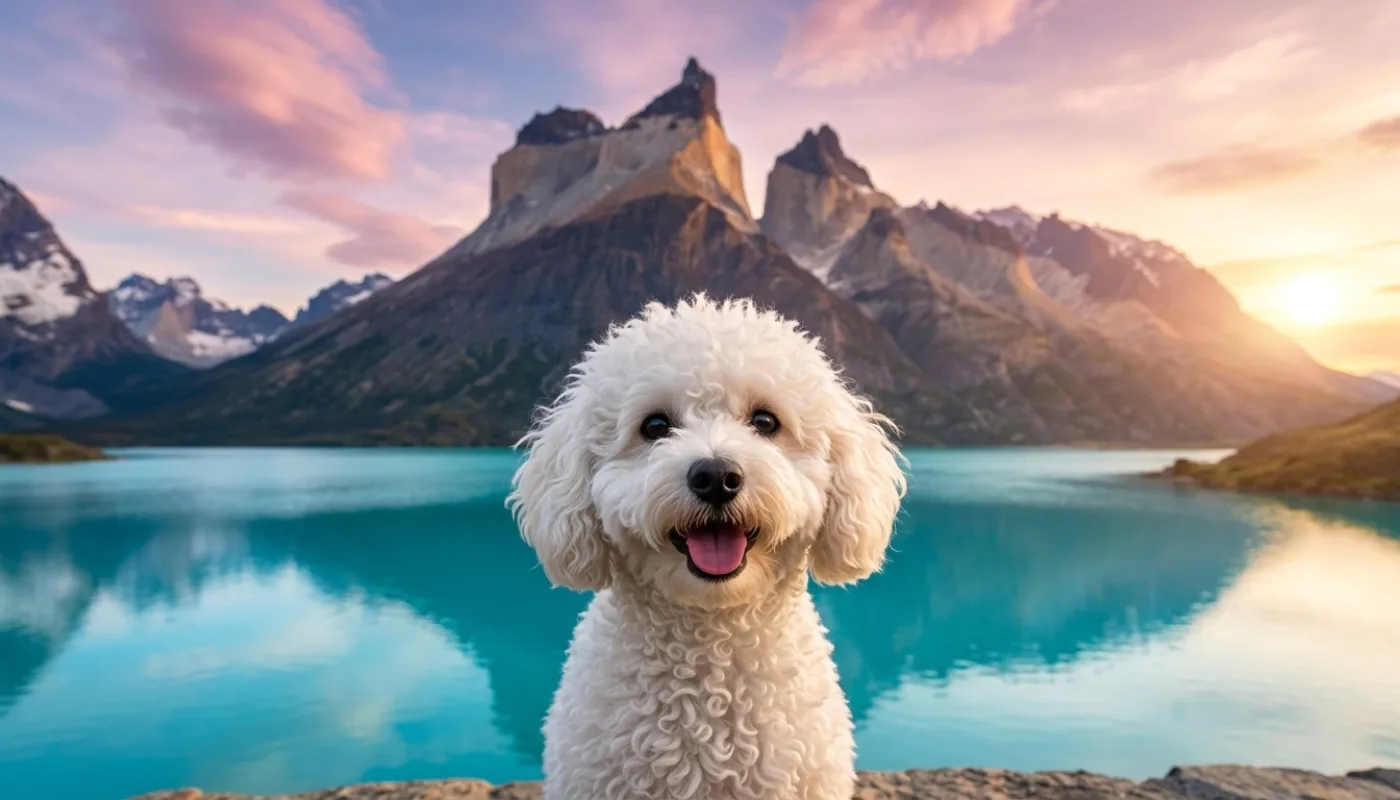 Dog travelling to Chile