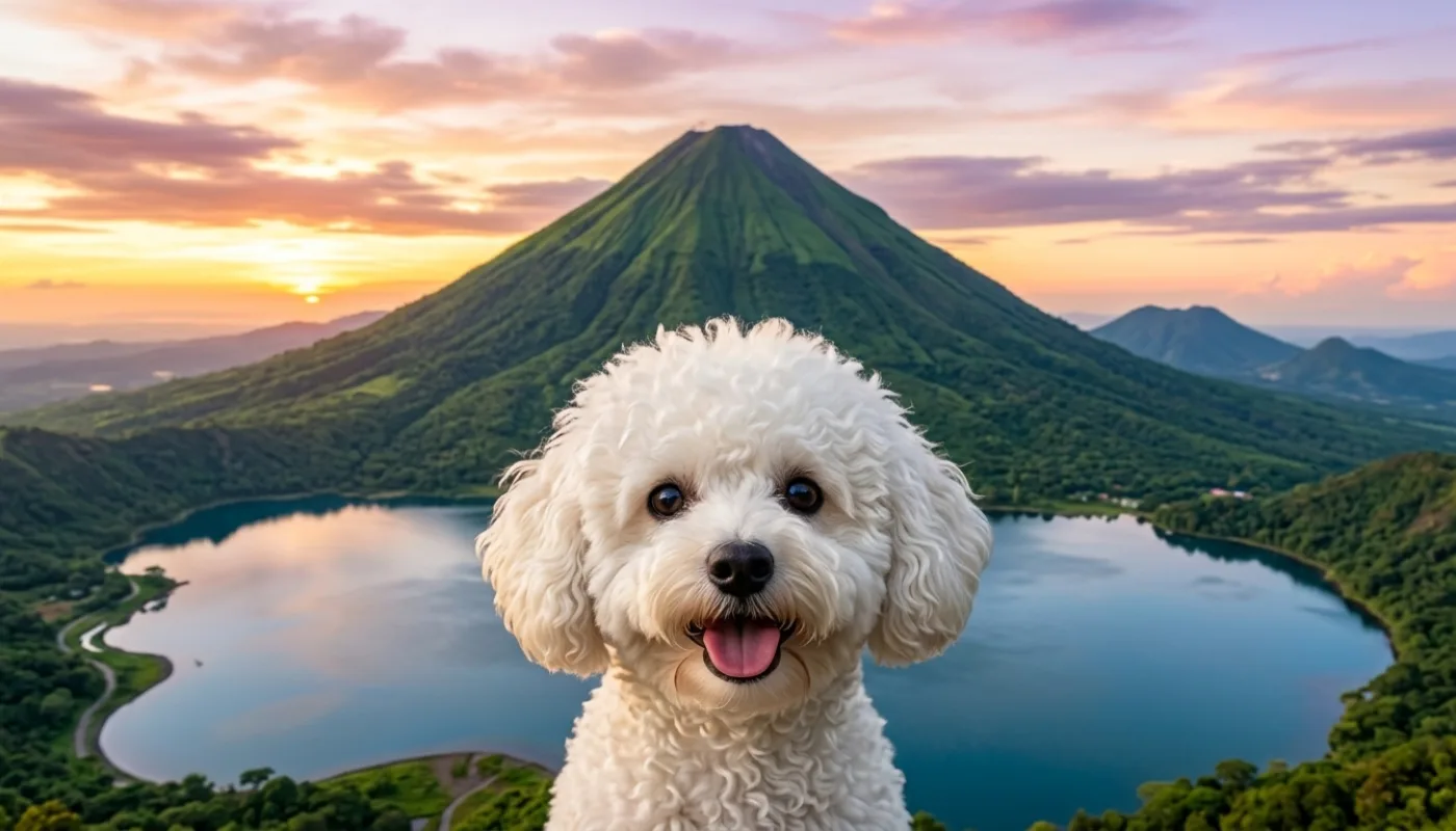 Dog travelling to El Salvador