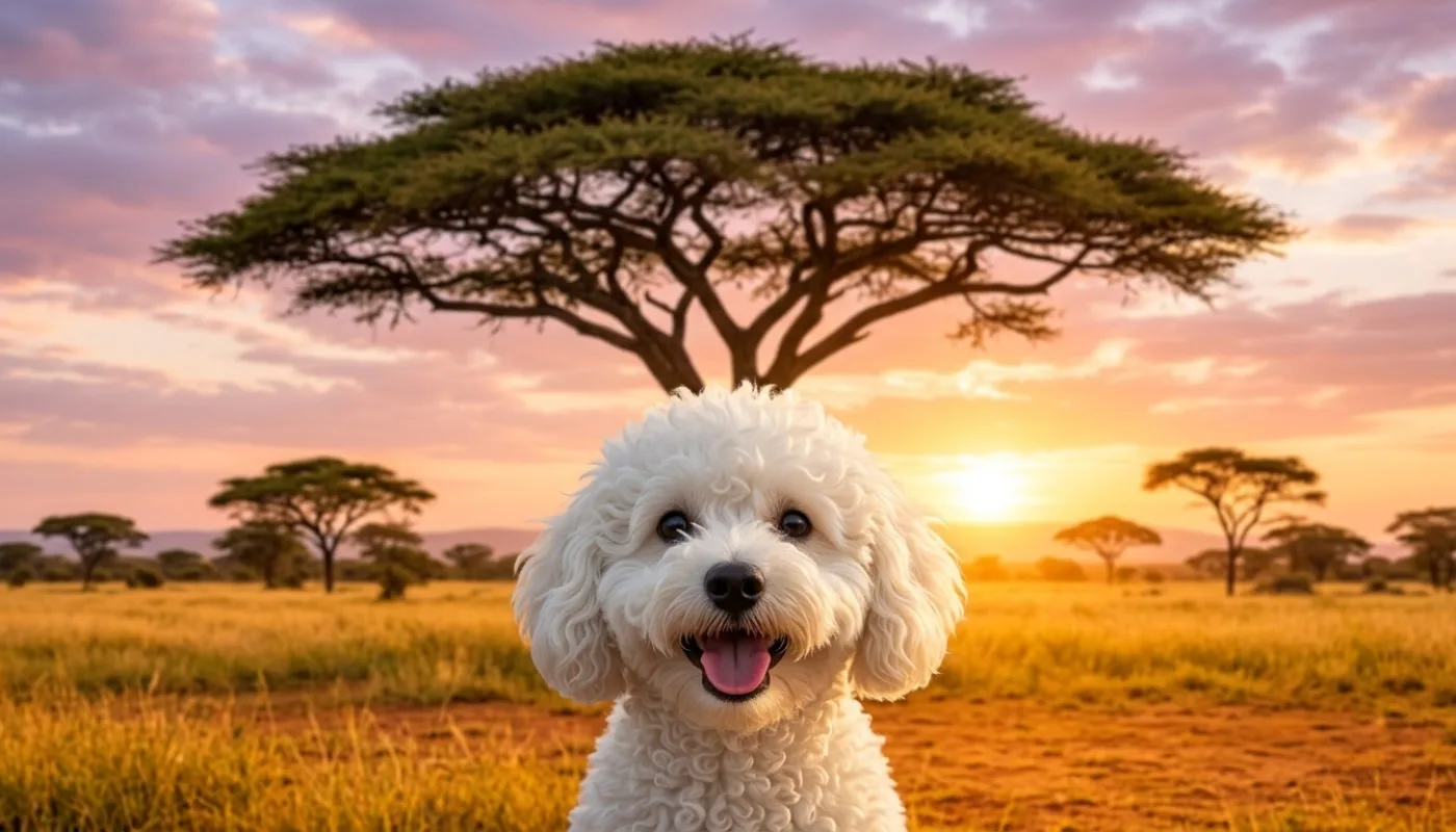 Dog travelling to Kenya