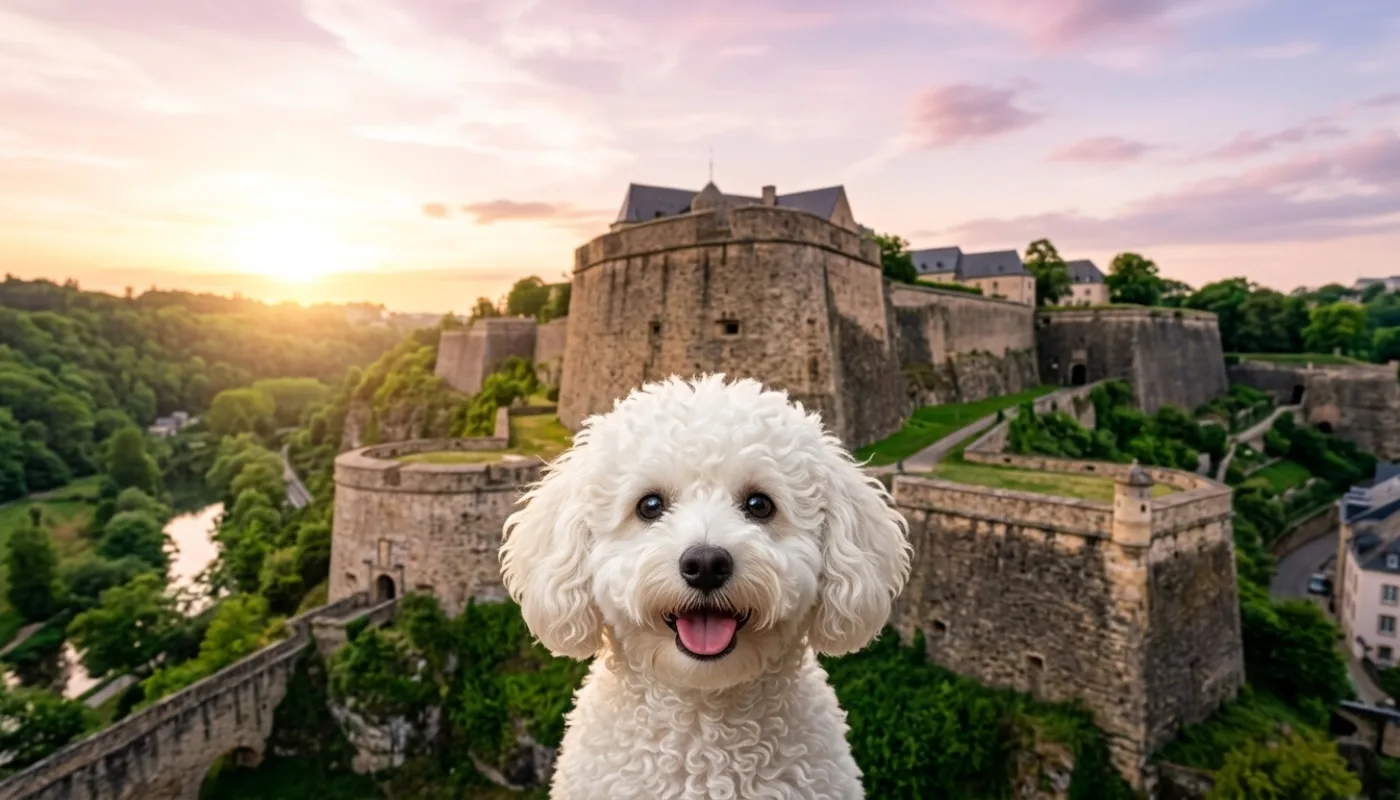 Dog travelling to Luxembourg