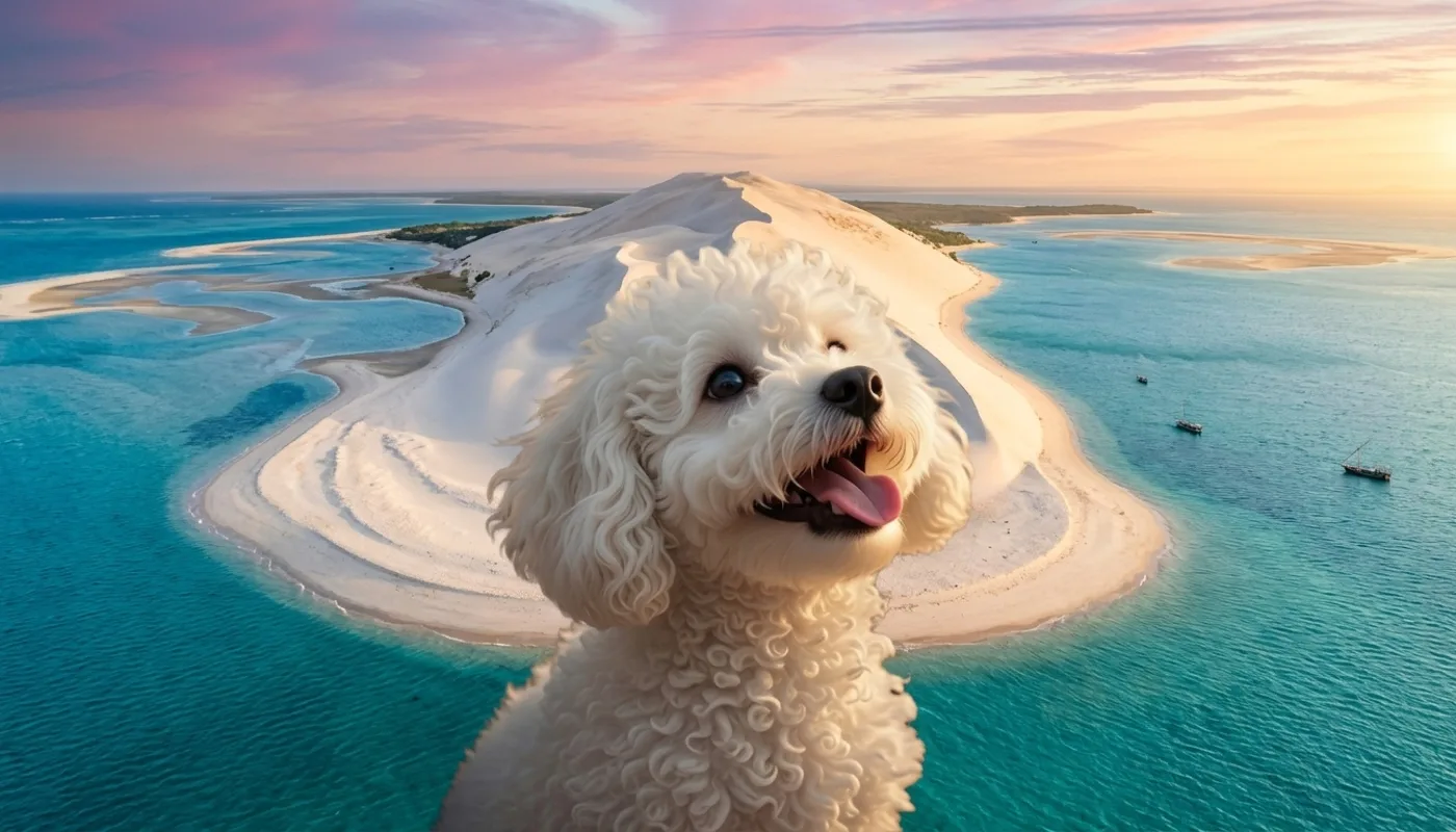 Dog travelling to Mozambique