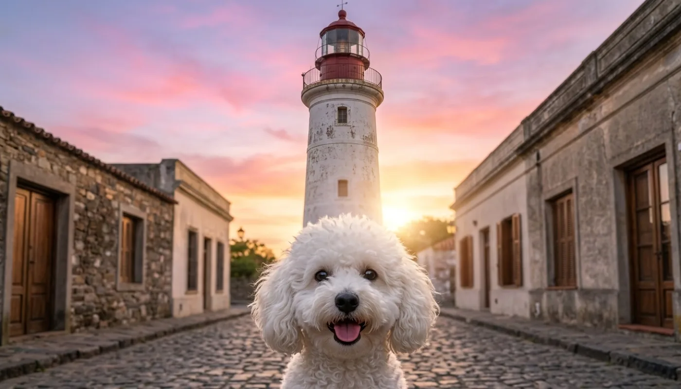 Dog travelling to Uruguay