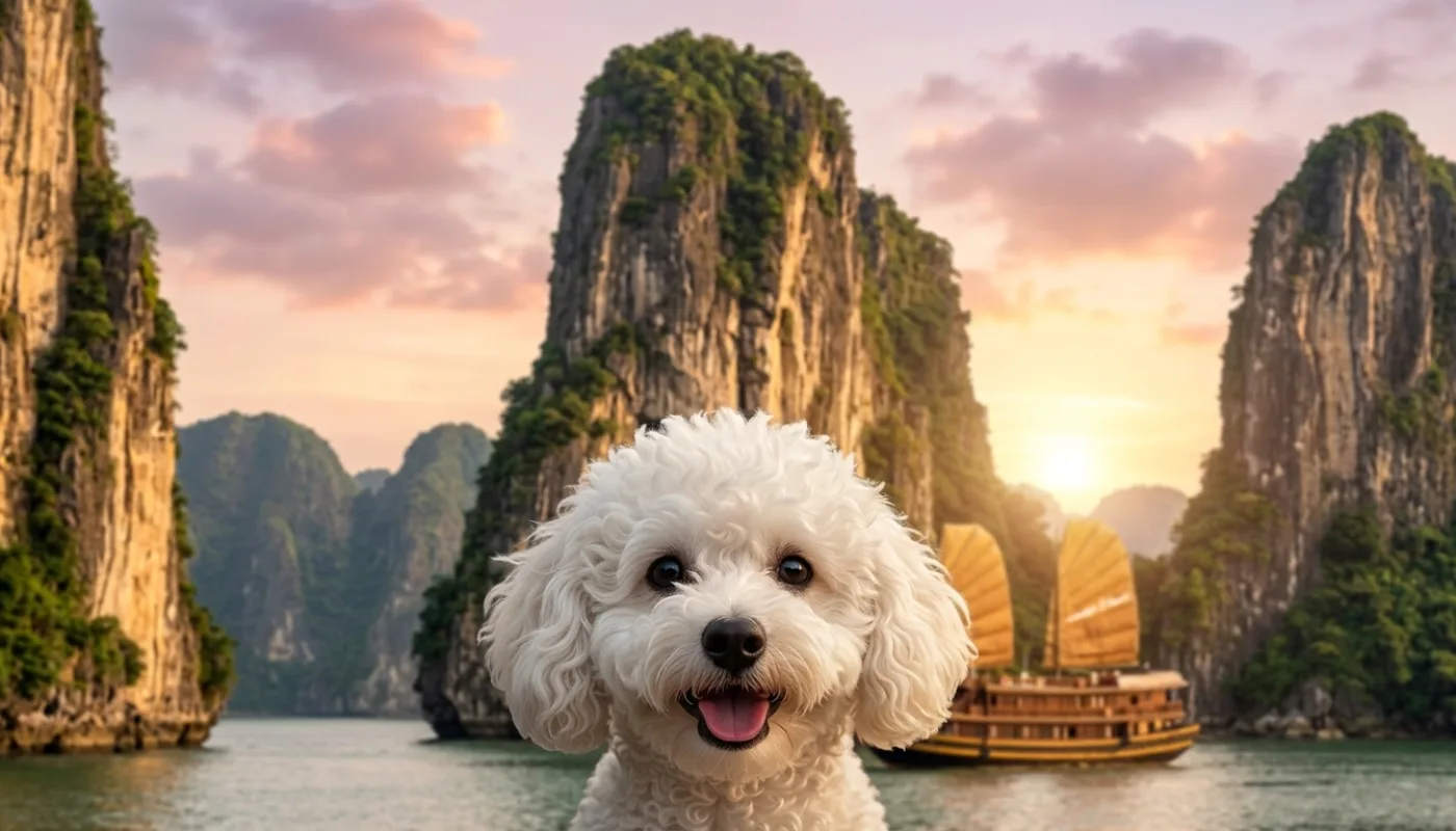 Dog travelling to Vietnam